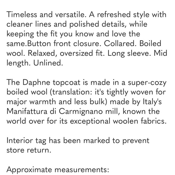 J CREW - Daphne Coat - Picture 3 of 3